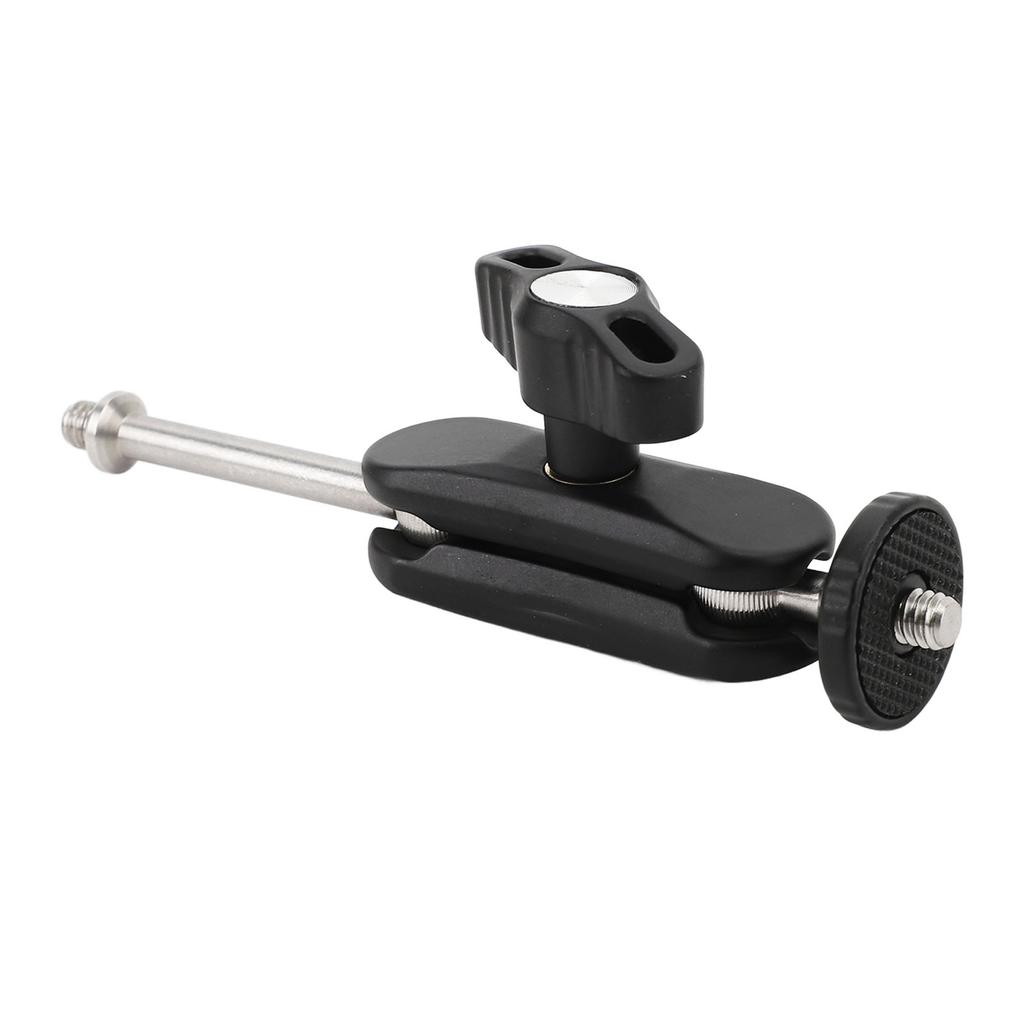 Mini Articulating Arm with Dual Ball Head 1 4in Screw Hole Adjustable Articulating Arm for Monitor Microphone LED Video