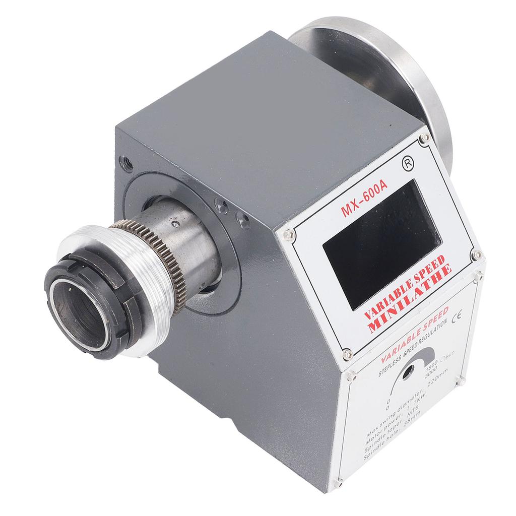 Мини-токарный станок Регулятор скорости 3000 об/мин Коробка управления переменной скоростью для MX?600A 8x16 210x400 220x600