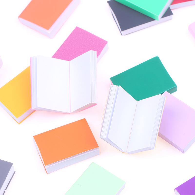 4 шт. Миниатюрные книги для кукольного домика, модель книги для кукольного домика, аксессуары для украшения школы кукольного домика