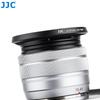 Металлическая бленда JJC для объектива Fujifilm Fujinon XC OIS PZ, совместимая с черным ввинчивающимся объективом 15-45 мм F3.5-5.6 X-T4 X-T200 X-A7 X-Pro3 X-Pro2 X-T3 X-T2