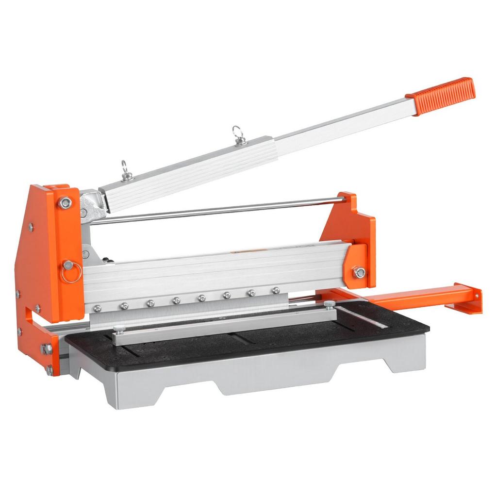 304.8mm Vinyl Floor Cutter, 16mm Thick Laminate Flooring Cutter with Upgraded Labor-Saving Aluminum-Alloy Lever, Telescoping Support Plate, Cuts