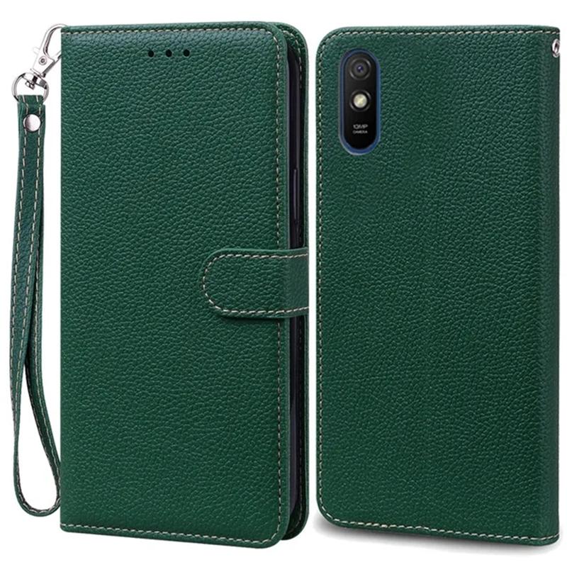 Классический однотонный кожаный чехол-раскладушка для телефона Xiaomi Redmi Note 12 11 Pro 12S 11S 11A A1 Plus Poco M4 X4 X5 Pro 5G 4G противоударный чехол-бумажник