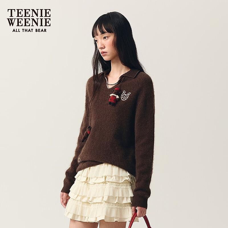 Teenie Weenie Women's Bear Knit Sweater