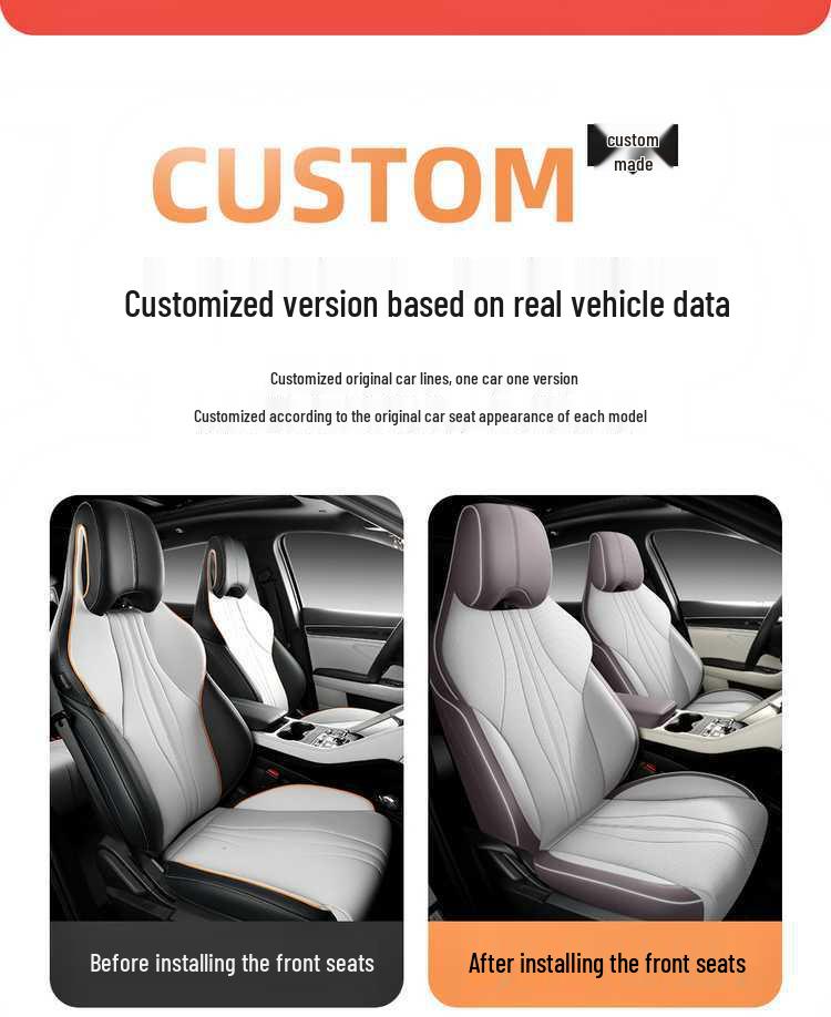 BYD Song Plus DM Full-Coverage Seat Covers, EV-Specific Cushions, Car Accessories, 26 Models