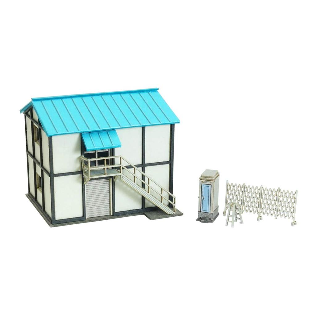 Sankei Miniatuart Petit Prefab Hut Paper Craft 1/220 MP01-158
