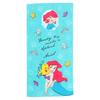 Hayashi Bath 70 X 140 Disney Breezy LL467300 Towel, Green, Approx. Cm, Large, Beach, Ariel,