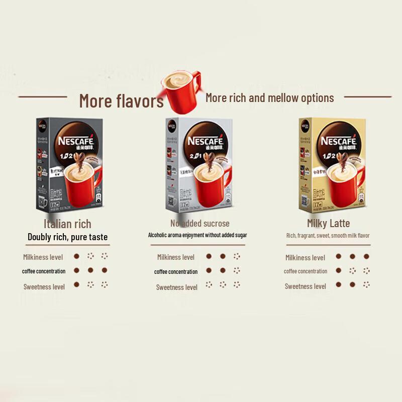 Nestlé Original Low Sugar 3-in-1 Instant Coffee