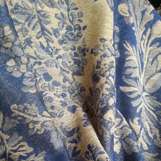 Шарф с кисточками в винтажном стиле, гладкий хлопковый платок-шарф для осени