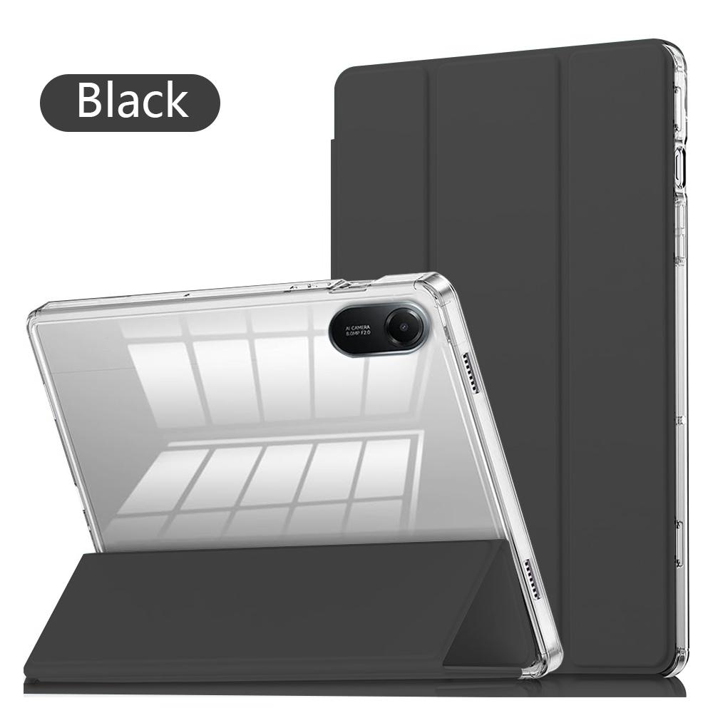 Чехол-книжка с функцией Auto Sleep/Wake из прозрачного кристалла для Redmi Pad 2 2025 11 дюймов, противоударный, с прозрачной задней крышкой, с держателем для стилуса