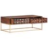 Coffee Table 112 x 50 x 40 cm Solid Mango Wood