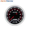 Dynoracing Tachometer 2" 52mm Smoke Lens 0-10000 Rpm Gauge Super Bright Led Lighting Car Meter