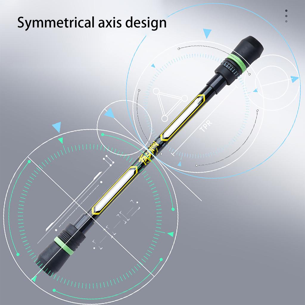 Creative Minimalist Rotating Pen, Stress Relieving Pen, Fun Hand Turning Black Water-Based Pen, Multifunctional For Writing