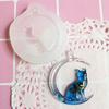 Moon Cat Pendant Mold Jewellry Making Resin Mould Epoxy Casting Craft Kit