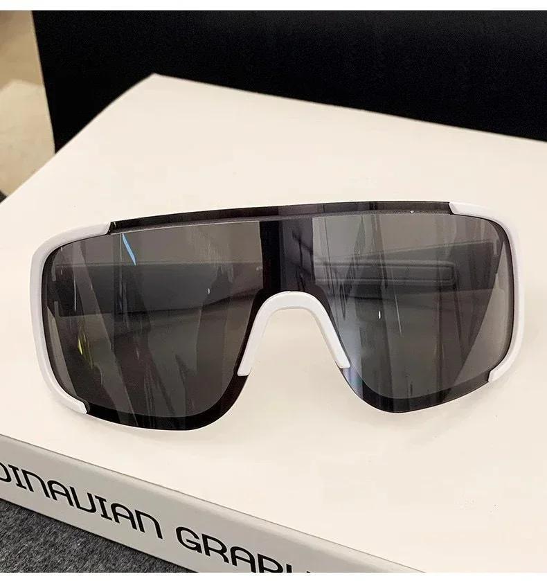 Женские спортивные очки с большой оправой для улицы Uv400, анти-ультрафиолетовые, для велоспорта, солнцезащитные очки с защитой от УФ-излучения, для пеших прогулок, катания на лыжах