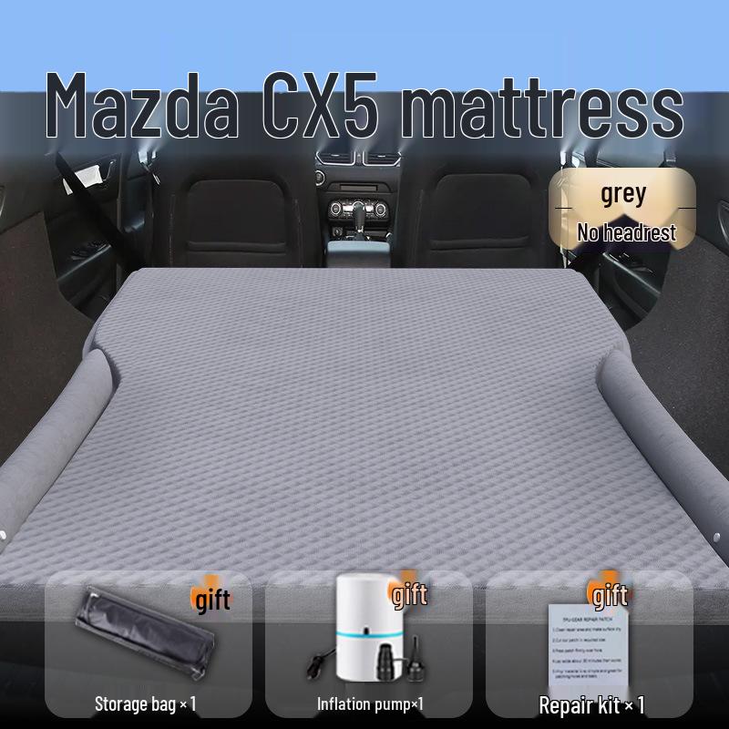 Mazda CX5 Car Bed: Inflatable Rear Seat Mattress & SUV Trunk Sleeping Pad.