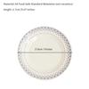7 ДЮЙМОВ Rosa Floral Fruits Bowl Kitchen Drain Draining Draining Corind For Vegetables Fruits Washing with Handles Desert Serve Tray