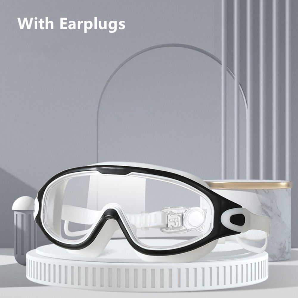 Рамка Силиконовые Плоские Очки для Дайвинга с Широким Обзором Очки для Плавания Очки для Плавание