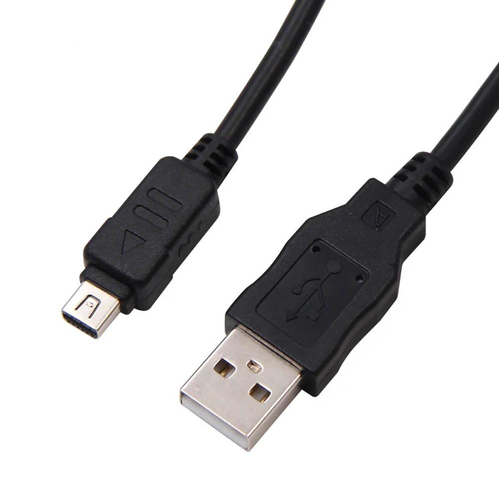 12Pin USB Data Charging Cable CB‑USB5 CB‑USB6 for 0lympus Camera SZ‑10 SZ‑11 SZ‑14 SZ‑20 SZ‑31MR OM‑D E‑M5 TG‑1 Tough 3000