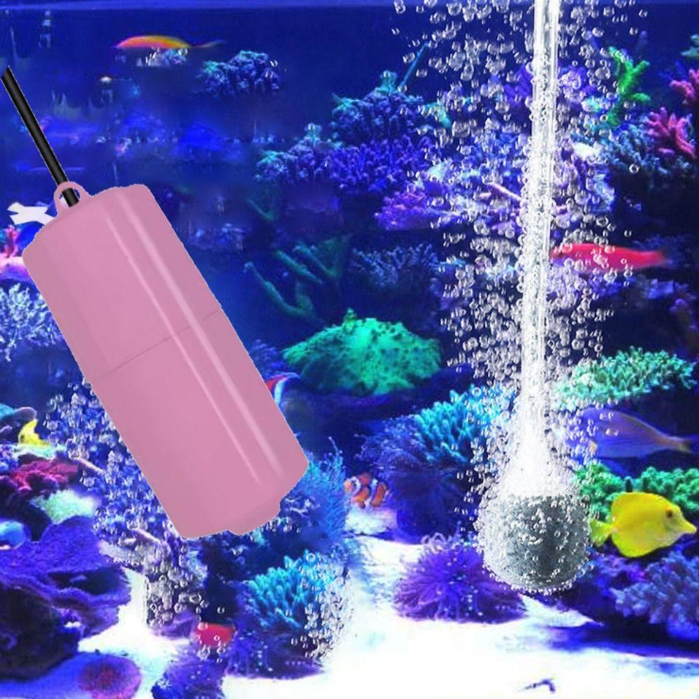 Эффективный мини-аквариумный воздушный насос 1,5 Вт Аэратор кислорода Портативный аэрационный насос Для домашнего аквариума