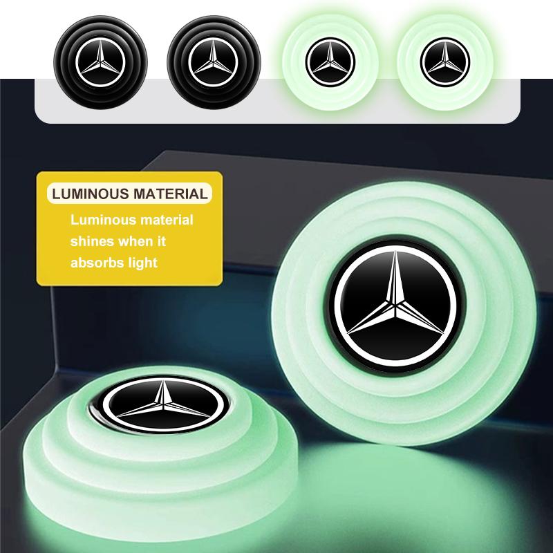 D44/8pcs Anti-collision Car Door Closing Anti-shock Protection For Mercedes Benz C180 C300 W124 W176 W177 C200 C260 GLC CLE CLA
