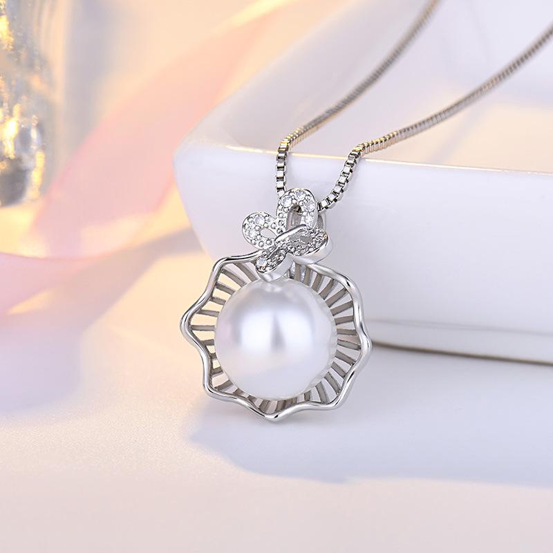 Lindon Women Necklace Pendant Copper Alloy Zircon Fashion Gift