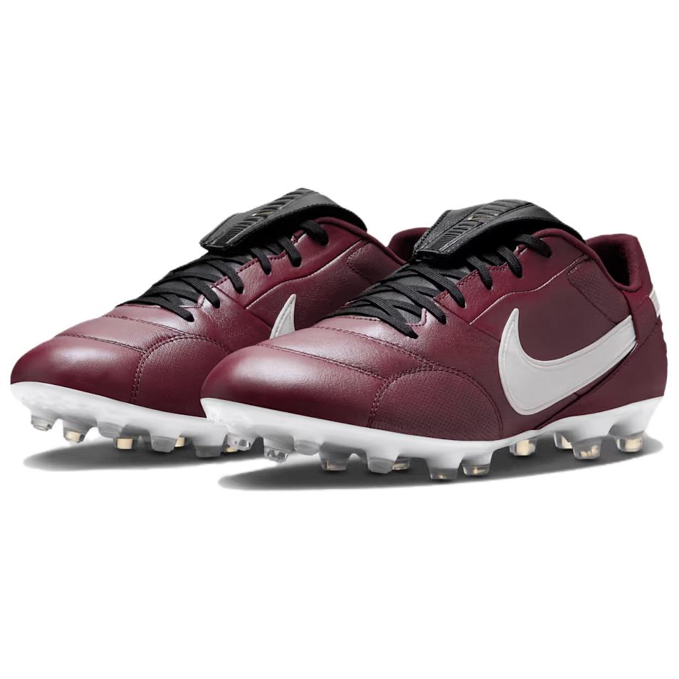 Nike Кроссовки Premier 3 FG Merlot Унисекс Красный Черный Парус HM0265-602