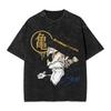 DragonBall Z Goku Printed Tshirt Mens and Womens Washed Tshirt High Quality Vintage Cotton Tshirt Harajuku YK Tops