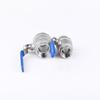 304 Stainless Steel Two-Piece Internal Thread Ball Valve (Sizes: 4 Points, 6 Points, 1 Inch, DN25)