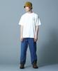 AVIREX VARSITY LOGO T-SHIRT men's 2XL 033 off white 783-5934012