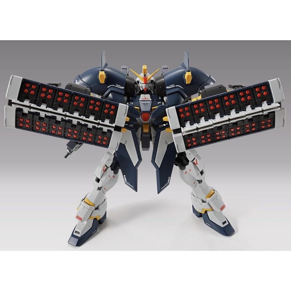 Bandai MG 1/100 Гандам Виинг Бесконечный Вальс Санрок EW Пластиковая Модель в Рамках Предварительно Окрашенный Бронированный Ящер Оборудование