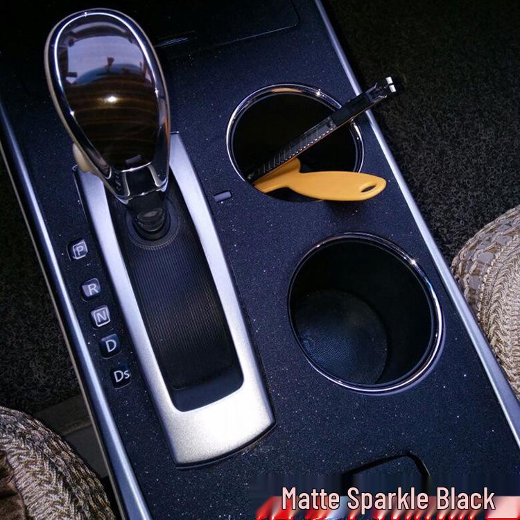 Compatible with 2013-2018 Teana, Carbon Fiber Center Console Gear Decor Sticker.