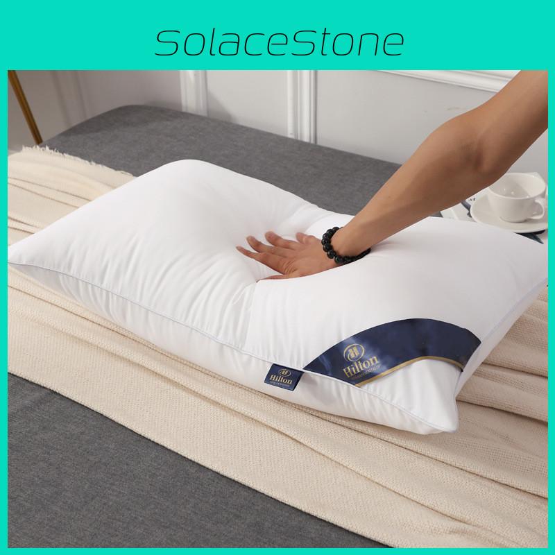 Подушка Hilton Hotel Высокая и Низкая Регулируемая Подушка для Поддержки Шеи для Одиночного Использования