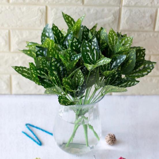 1 букет искусственная трава пластиковые растения комната офис дом сад бонсай декор