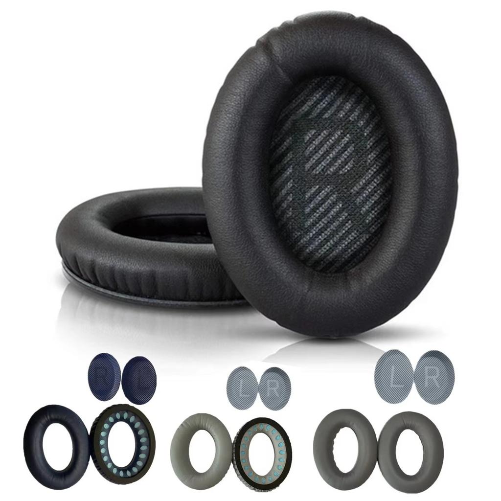 Сменные амбушюры для BOSE QC35 QC45 для наушников QuietComfort 45 35 и 35 II Подушечки для ушей из пены с эффектом памяти Высококачественные накладки на уши