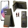For Samsung Galaxy S25+ Case RFID Blocking Card Holder Litchi Texture Leather Back Cover