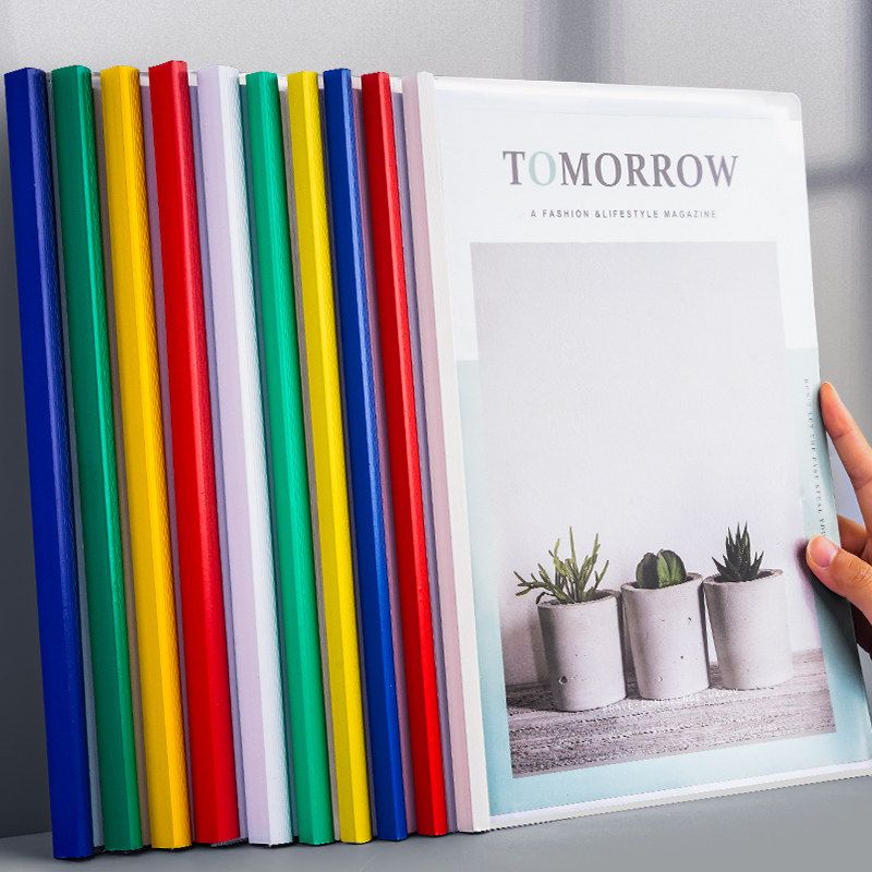 Resume Folder Book Holder Test Paper Clip Book Clip Stationery Paper Clip Inserts Contract Clip Materials Plastic Files Plywood Sets Office Supplies