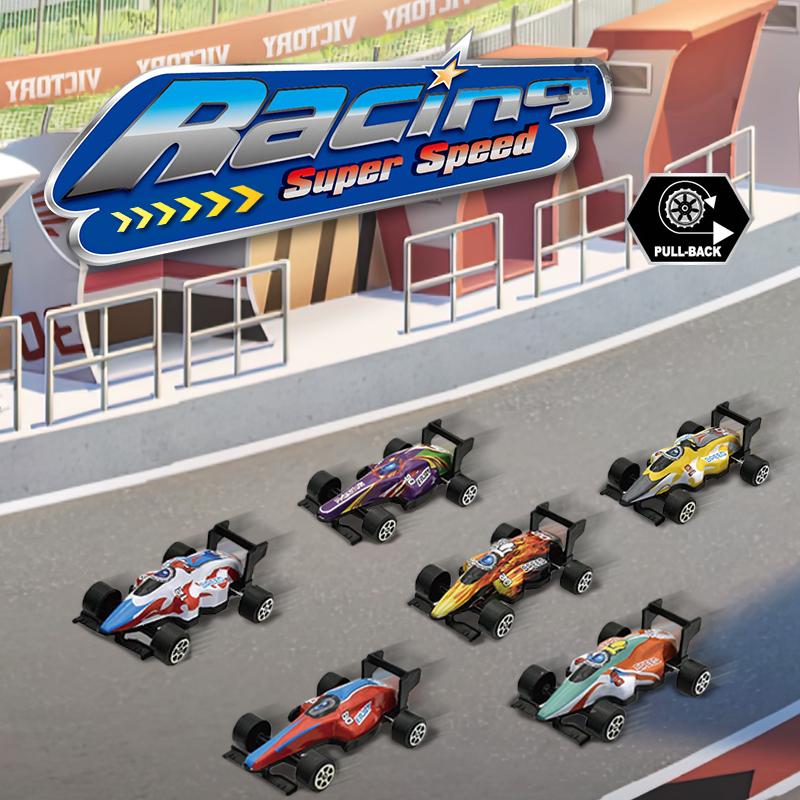 Ящик для хранения игрушек, набор моделей гоночных машинок с откидным верхом, 12/20/50 шт., модели машин, скользящие инерционные транспортные средства, детские игрушки для мальчиков