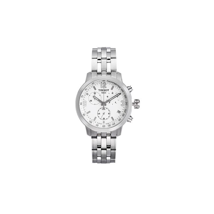 Tissot 200 Кварцевый механизм 200м Водонепроницаемые Мужские Часы Часы 41мм Белый Циферблат T055.417.11.017.00 T055.417.11.017.00