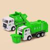 Беззаусенцевый мусоровоз с подвижными частями инерционная игрушечная машинка модель санитарного транспортного средства детский подарок