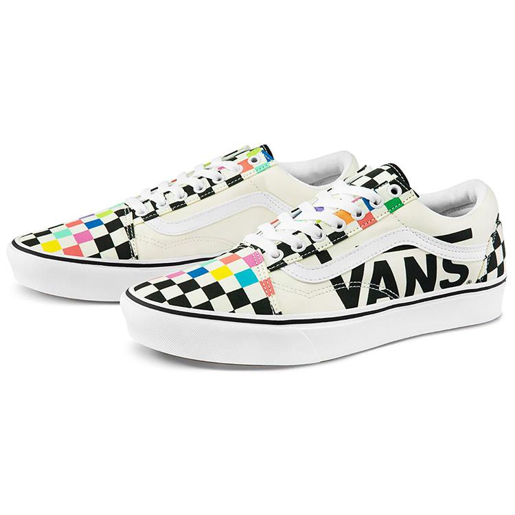 Old Skool MoMA x Old Skool ComfyCush Vans 'Цветная клетка' VN0A3WMA1PJ