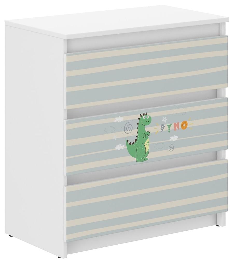 Children's chest of drawers R-3 DINO