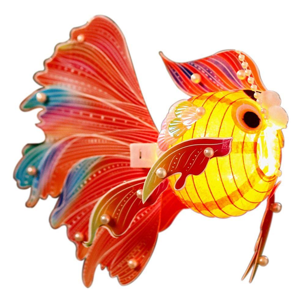 Chinese Style Mid-Autumn Festival Lantern Good Luck Glowing Handheld Lantern  Gift