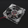 4Pin DC 12V 80mm синий светодиодный светильник CPU PC компьютерный вентилятор для охлаждения корпуса