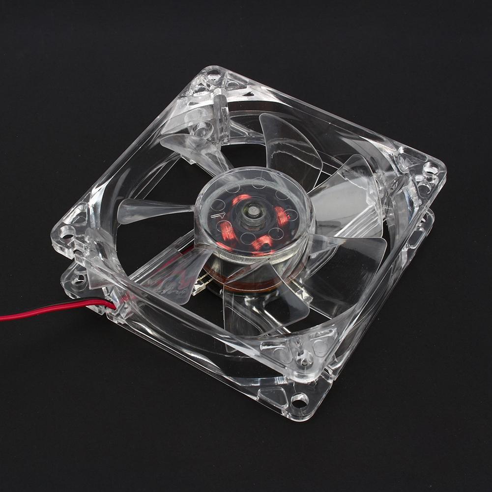 4Pin DC 12V 80mm синий светодиодный светильник CPU PC компьютерный вентилятор для охлаждения корпуса