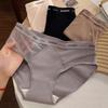 Summer Thin Cotton Underwear for Women Knickers Comfortable Breathable Hip Hugging Sports Mid Waist Triangle Panties
