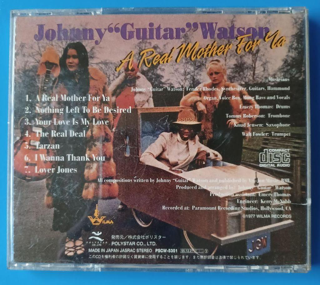 [USED] Johnny Guitar Watson Real Mother for Ya