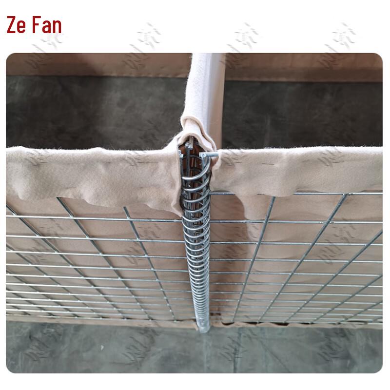 Galvanized Hesco Barrier Stone Cage Wall