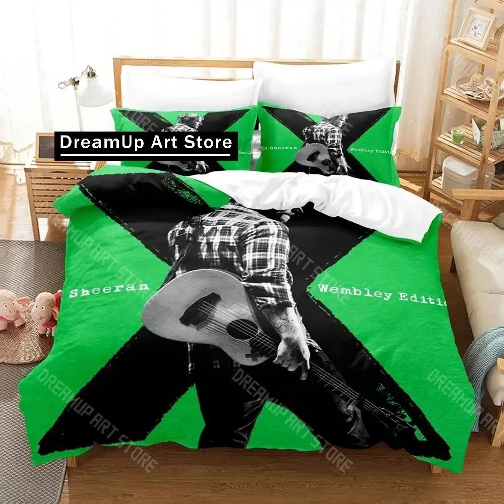 3D Print Ed Sheeran Bedding Set Single Twin Full Queen King Size Bed Set Aldult Kid Bedroom Duvetcover Sets