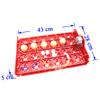 24 Eggs/96 Quail Eggs Hatching Tray 220V / 110V / 12V Motor Chicken Bird Hatching Equipment DIY Incubator Accessories 1 Set