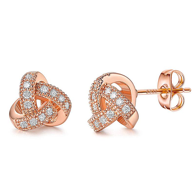 925 Silver Stud Earrings Beautiful Earrings High Quality For Women Earring Wedding Fine Jewelry Accessories Party Gift
